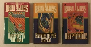 Brian Aldiss - Vintage Pulp Avon Paperback Collection - 3 Book Lot - Picture 1 of 5