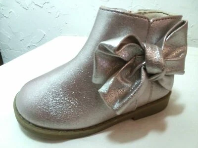 Bota GARANIMAL Bebê/Criança "4" "5" "BLUSH" Premium-Zipper-Macia Confortável  - Imagem 1 de 4