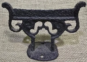 Antique Cast iron boot scraper 1800's KY USA primitive Ornate tool Weathered OLD - Picture 1 of 6