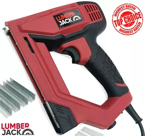 Nail Gun & Stapler Heavy Duty Electric 18 Gauge 2 in 1 Brad Nailer & Tacker 240v - Picture 1 of 11