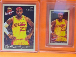 2009 Upper Deck Goodwin Champions #73 LeBron James/Mini - NM-MT