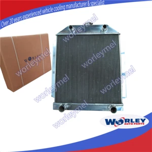 62MM ALUMINUM RADIATOR CAR FLATHEAD V8 ENGINE 1949-1953 52 51 50 49 MT for FORD - Picture 1 of 6