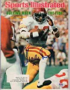 Charles White USC Signed Sports Illustrated SI 10/2/78 PSA/DNA auto - Picture 1 of 2