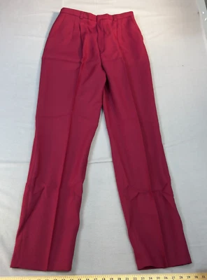 Pantalones de mujer vintage 16 rojos estilo occidental Palmettos pantalones Sears que se ajustan Foto 1 de 4