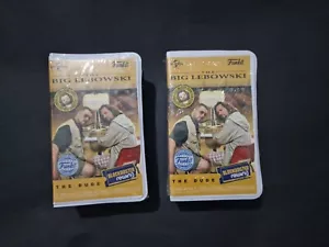 SEALED FUNKO BLOCKBUSTER REWIND: THE BIG LEBOWSKI - THE DUDE VINYL FIGURE X2 - Picture 1 of 4