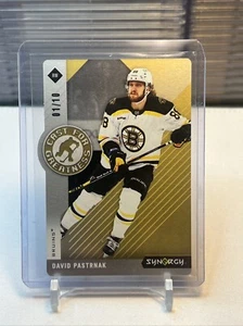 2023-24 Synergy Cast for Greatness Gold #CG8 David Pastrnak #1/10 - Picture 1 of 2