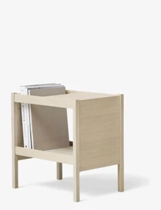 FORM ET REFINE TABLE D APPOINT PORTE REVUE JONAS HERMANN CHENE CLAIR NEUF - Picture 1 of 1