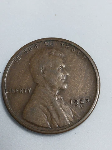 👉1923-S Lincoln Wheat Cent   "Wood Grain"  MS++ W/EYE APPEAL    A/418 Cover