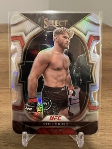 2023 Panini UFC Select Stipe Miocic Concourse Silver Holo Diecut 