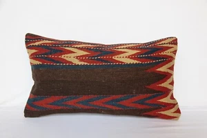 Almohada 20x11, almohada Kilim antigua de alta calidad, almohada vintage, funda de almohada para tirar - Imagen 1 de 12