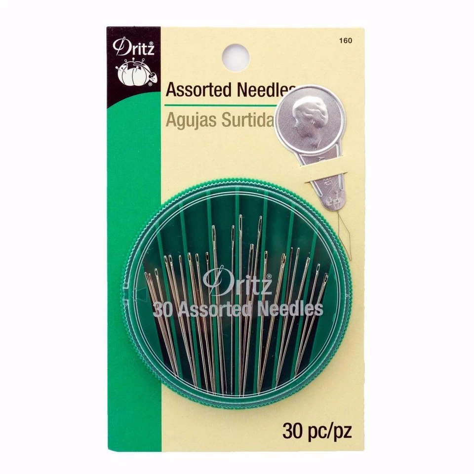 Dritz Hand Needle Compact Assorted 30pc