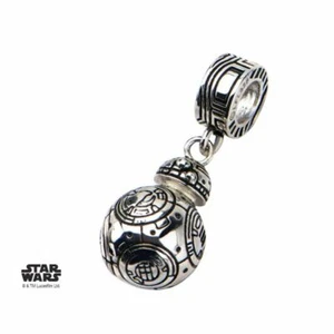 Star Wars 925 Sterling Silver BB-8 Lead Hero Droid Dangle Charm - Picture 1 of 4