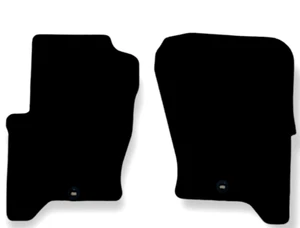 Front Car Floor Mats Velour For Land Rover Discovery 4 Waterproof Carpet Liners - Picture 1 of 7