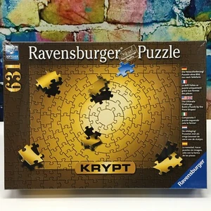 Ravensburger Gold KRYPT 631 Piece Jigsaw Premium Puzzle Challenging Hard Sealed - Picture 1 of 12