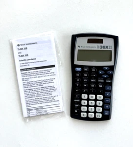 Texas Instruments Ti-30x IIS Solar Scientific Calculator-Tested - Picture 1 of 3