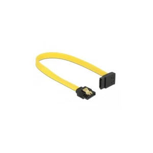 SATA 6 Gb/s Kabel gerade auf oben gewinkelt 20 cm gelb - Bild 1 von 1