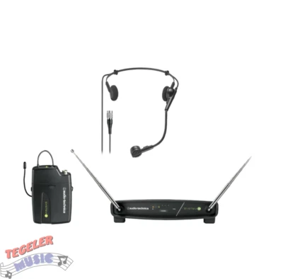Audio Technica System 9 ATW-901a/H 4 Channel VHF Wireless Headset Mic System - Image 1 of 4