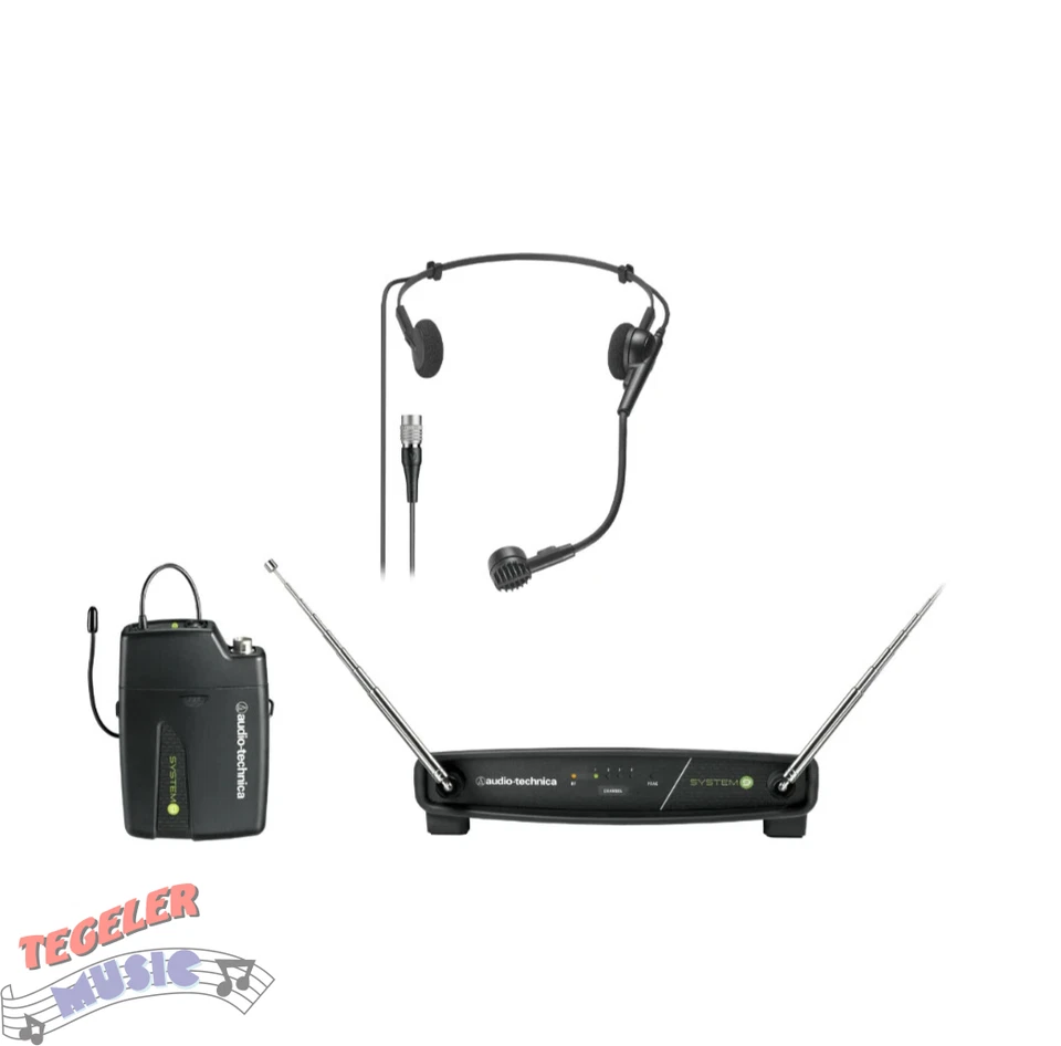 Audio Technica System 9 ATW-901a/H 4 Channel VHF Wireless Headset Mic System - Image 1 of 4