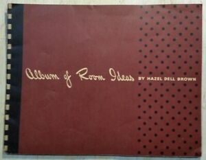 1941 Album of Room Ideas Hazel Dell Brown Armstrong Linoleum Floor Cork Co