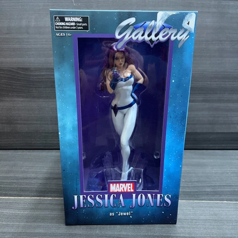 Diamond Select Toys Marvel Gallery Jessica Jones As Jewel PVC Figure DAMAGED BOX Cover