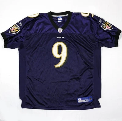 Camiseta deportiva de colección Baltimore Ravens Steve McNair Reebok cosida 2005 RARA para hombre 54 3XL Foto 1 de 4