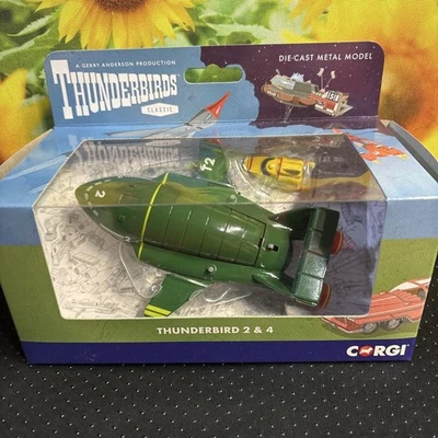 Corgi 1/35 Thunderbird No. Modelo de metal fundido a presión 2, 4 Foto 1 de 4