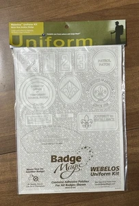 Boy Scouts Of America BSA Scouting Webelos Insignia Uniforme Mágico Kit Rango Cresta - Imagen 1 de 2