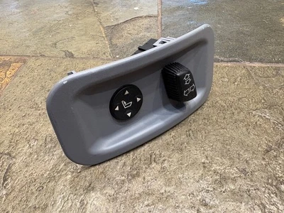 Interruptores de asiento eléctrico gris trasero BMW E38 750iL 740iL 740i controles laterales del pasajero Foto 1 de 4