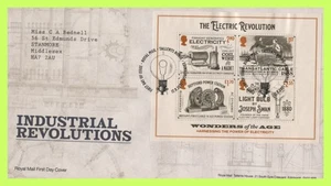 G.B. 2021 Industrial Revolutions M/S Royal Mail First Day Cover, Tallents House - Picture 1 of 1