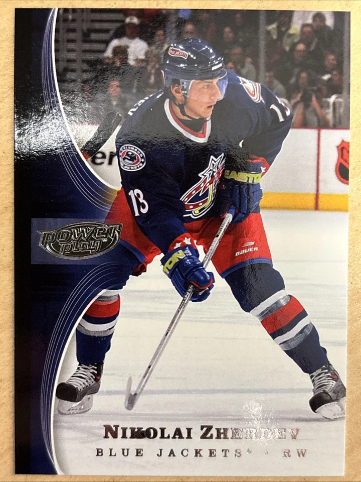 2005-06 05/06 NHL Power Play #27 Nikolai Zherdev Columbus Blue Jackets - Image 1 of 2