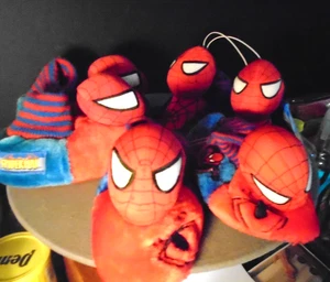 SPIDER-MAN/ MARVEL Plush Sock-Top Slippers choose Size 5/6 or size7/8 - Picture 1 of 1
