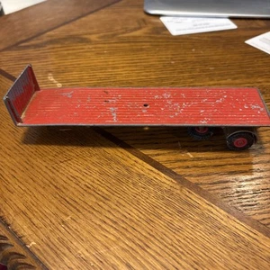 MATCHBOX KING-SIZE K-20 TRACTOR TRANSPORTER - TASKER FLAT BED TRAILER. As is. - Picture 1 of 4