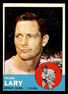 1963 Topps Frank Lary #140 VG-EX Detroit Tigers - Picture 1 of 2