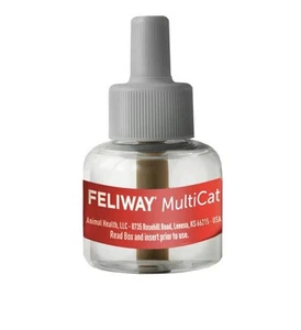NEW 2 Pack 30 Day Refill Feliway MultiCat Calming & Comfort Pheromone - Picture 1 of 1