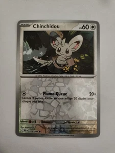 Carte Pokemon - Chinchidou Reverse 075/086 - Foudre Noire EV10.5 - Picture 1 of 2