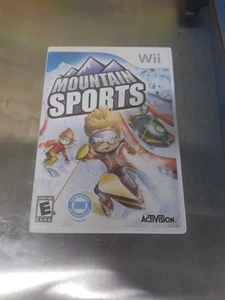 Mountain Sports Nintendo Wii Complete CIB With Manual Video Game Tested Works - Picture 1 of 3