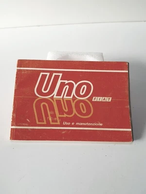 Manual De Uso Y Mantenimiento Fiat Uno Varios Modelos 8^ Edición De 1988. - Imagen 1 de 4
