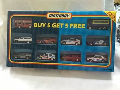 MATCHBOX MB 811 10 VEHICLE GIFT SET WITH SKODA - SEALED ( UNOPENED ) - Image 1 of 4