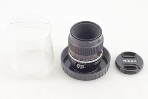 RAED【Optics & Appearance TOP MINT】 Nikon Ai-s 55mm f2.8 Macro MF Lens from JAPAN - Picture 1 of 13