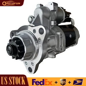 8200308 39MT Starter for Ford Mack Kenworth Freightliner Volvo Heavy Duty Trucks - Picture 1 of 8