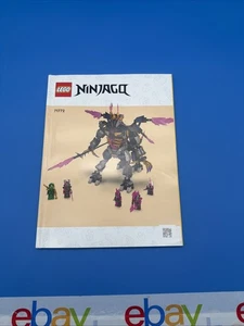 Lego Ninjago The Crystal King 71772 *Manual Only* - Picture 1 of 4