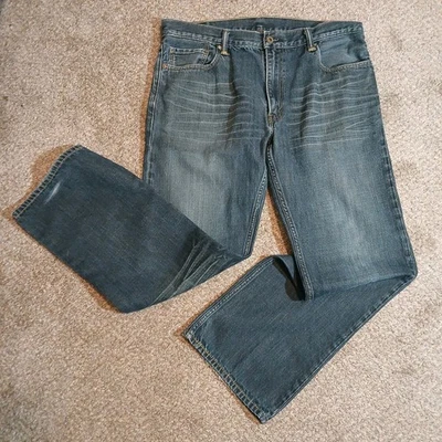  Jeans desgastados Levi’s 527 Bootcut para hombre 36x32 (ajuste 36x31) etiqueta negra Foto 1 de 4