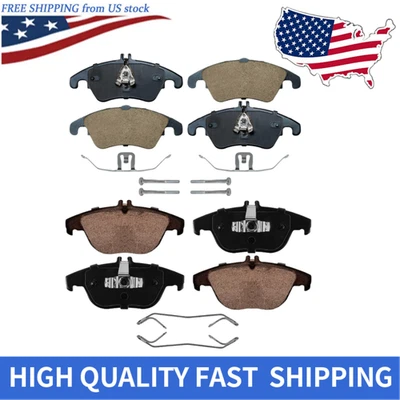 Pastillas de freno delanteras y traseras de cerámica para Mercedes-Benz C250 C300 C350 E350 E550 Foto 1 de 3