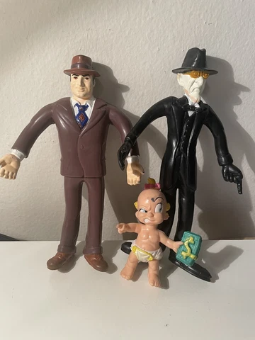 Vintage Who Framed Roger Rabbit Lot Of 3 PVC Figures LJN 1987 Bendable Flex Toys Cover