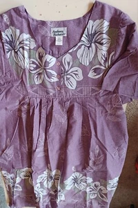 NEW Anthony Richards Womens Muumuu House Dress Lounger Plus 2X Floral Hawaiian - Picture 1 of 13
