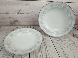 Mikasa Fine China Dresden Rose Pattern Soup Bowls L9009 Lot of 2 Vintage - Picture 1 of 12