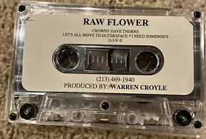 RAW FLOWER CASSETTE TAPE-Croyle - Picture 1 of 4
