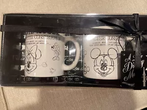 Disney Mickey & Minnie Mouse Character Construction Coffee/Tea Mug Set - Picture 1 of 5