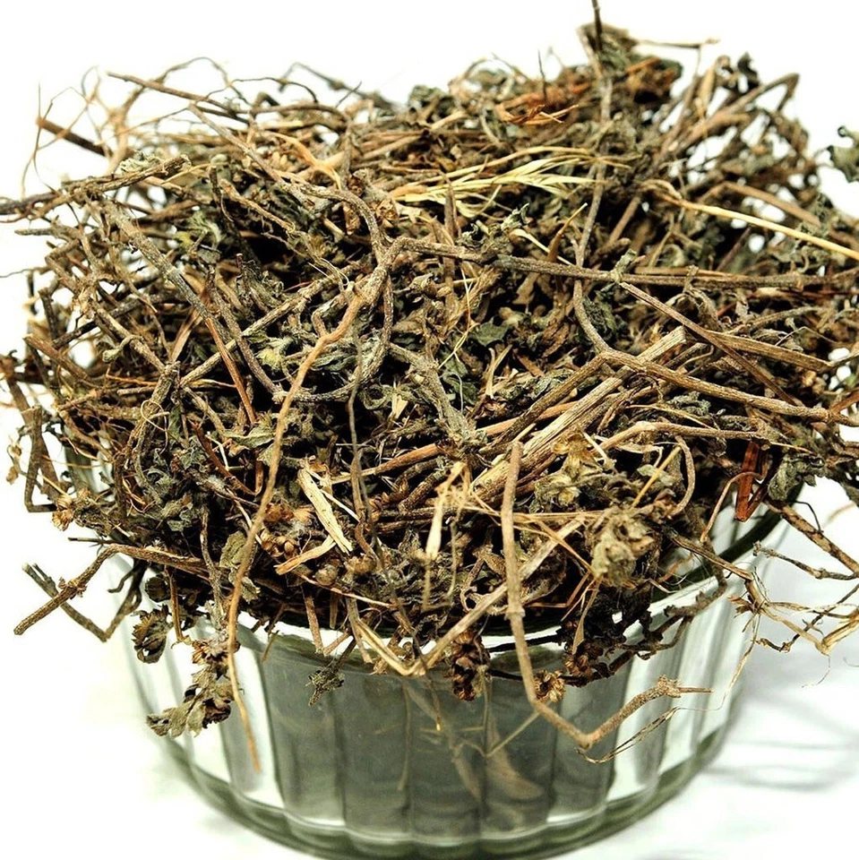 QB Bhringraj Eclipta Alba Leaves Bhangra Leaves Dry Raw Bringraj 50gm (1.7 OZ)"