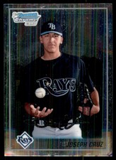 2010 Bowman Chrome Prospects Joseph Cruz Tampa Bay Rays #BCP15